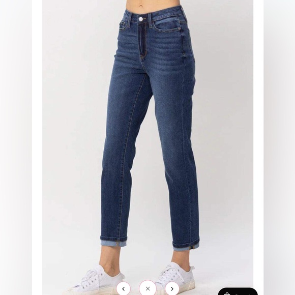 Judy Blue Denim - Judy Blue high rise Cool Denim boyfriend denim jeans Size 9 / 29